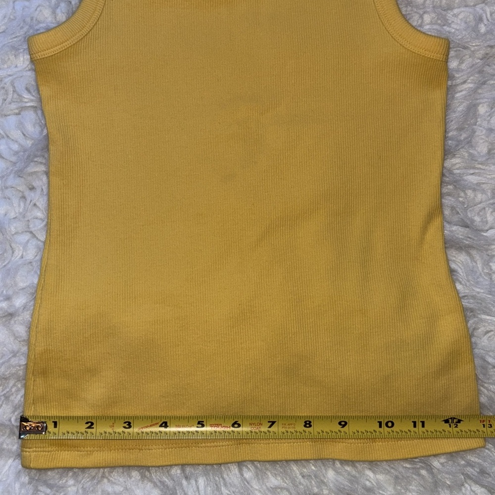 Next High Neck Yellow Tank Top(Vests), Size Small - Picture 8 of 15